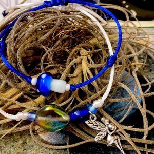 Magic Fairy  Crystal Macrame bracelet